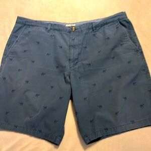 MERONA Men’s Flat Front Shorts With Camel Print 🐪